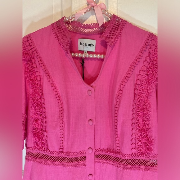 LÉO & UGO FUCHSIA DRESS - Picture 6 of 16